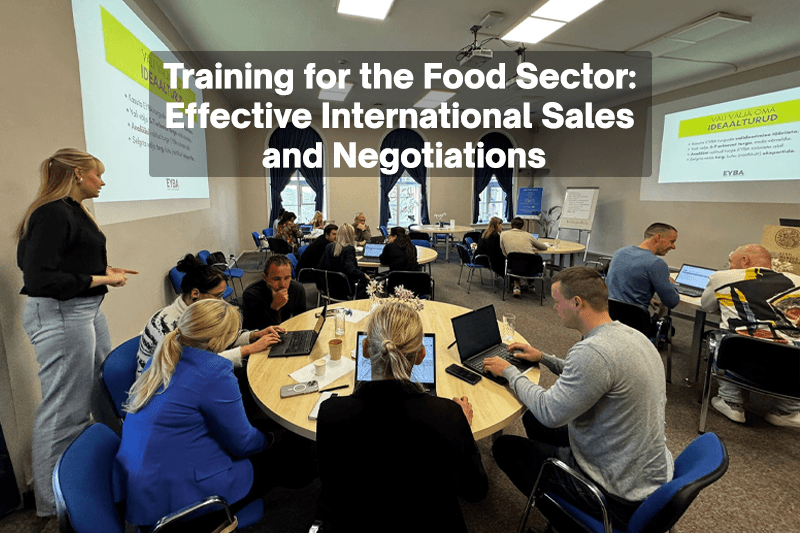 Efektiivne müük ja läbirääkimised — ekspordioskuste koolitus